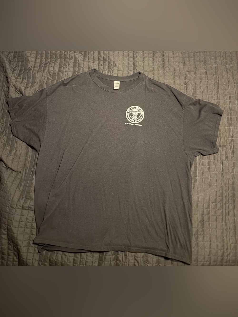 Steelbound Brewery and Distillery Black Short-Sleeve Crewneck 3xl